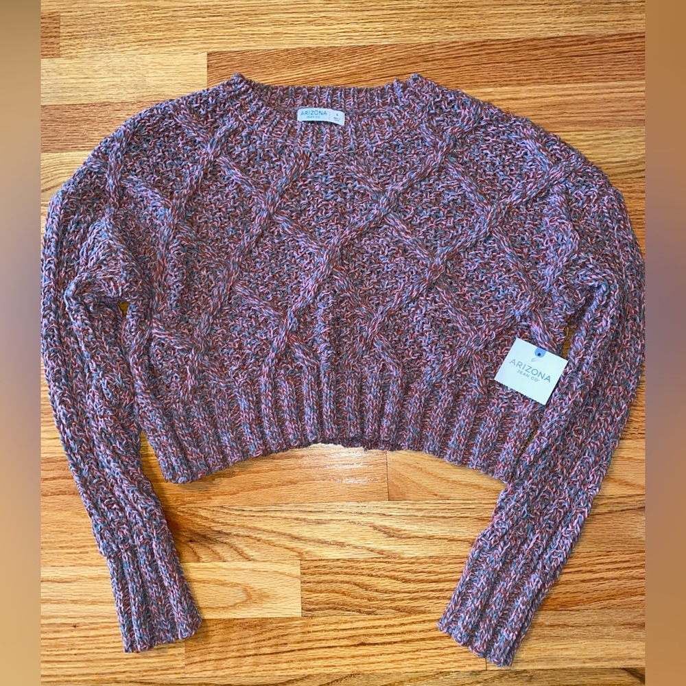 Arizona Cropped Sweater NWT